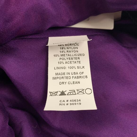 MARC JACOBS Size 0 Orange Multi-Color Modal Blend Tweed A-Line Skirt - Picture 4 of 6